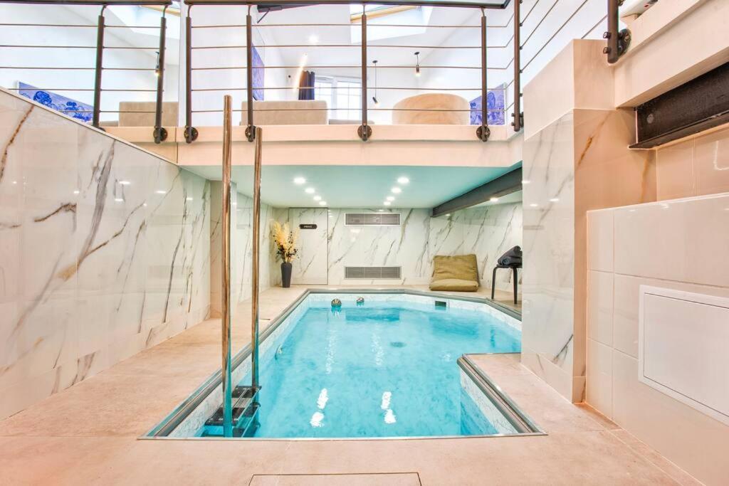 Deauville Luxury Blue Loft - Sauna And Inside Pool Trouville-sur-Mer Exterior photo